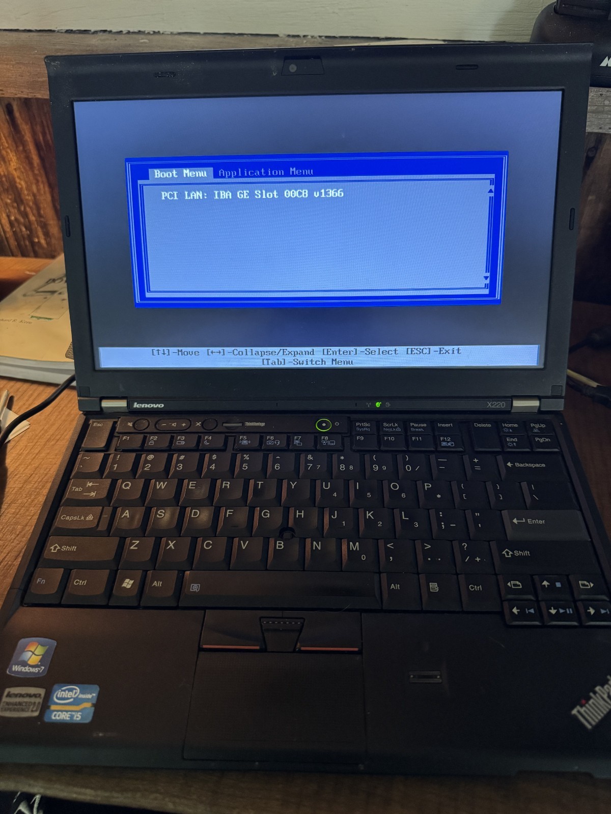 Lenovo ThinkPad X220 12.5in. Intel Core i5 2nd Gen., 2.5GHz, 4GB) NO HARD DRIVE