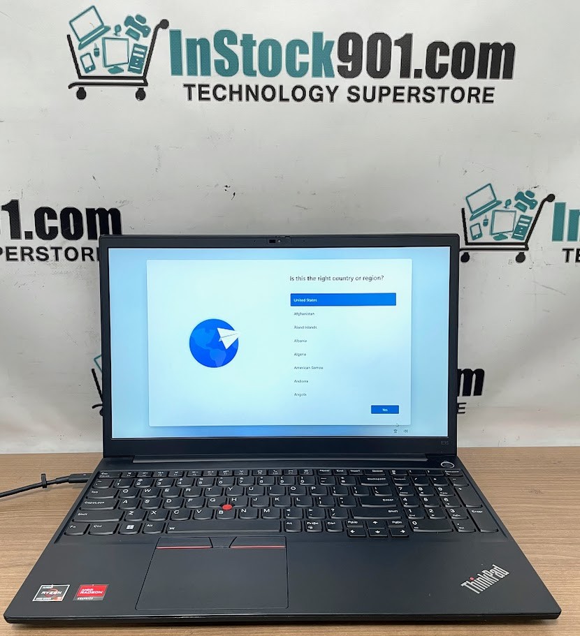 Lenovo ThinkPad E15 G4 W11 AMD Ryzen 5 562 2.30GHz RADEON 8gb RAM 256gb SSD READ