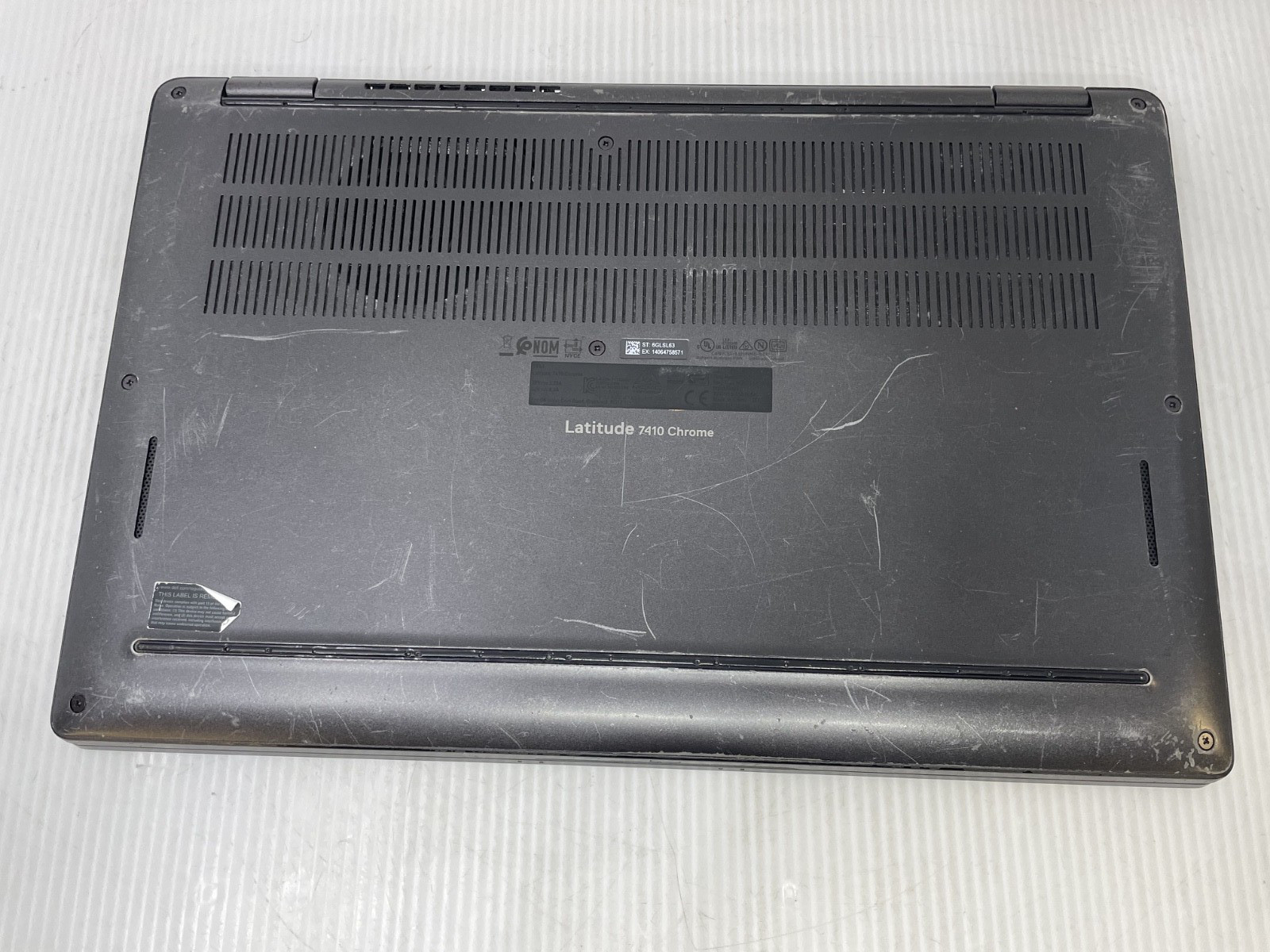 Dell latitude 7410 Chrome i5-10310U 8GB 128GB ChromeBook 60% Batt Health 6GLSL63