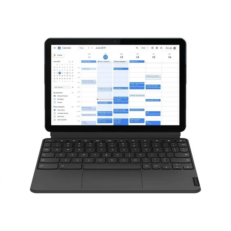 Lenovo Chromebook Duet 10.1″ (64 GB eMMC, MediaTek Helio P60T, 2.0 GHz, 4GB…