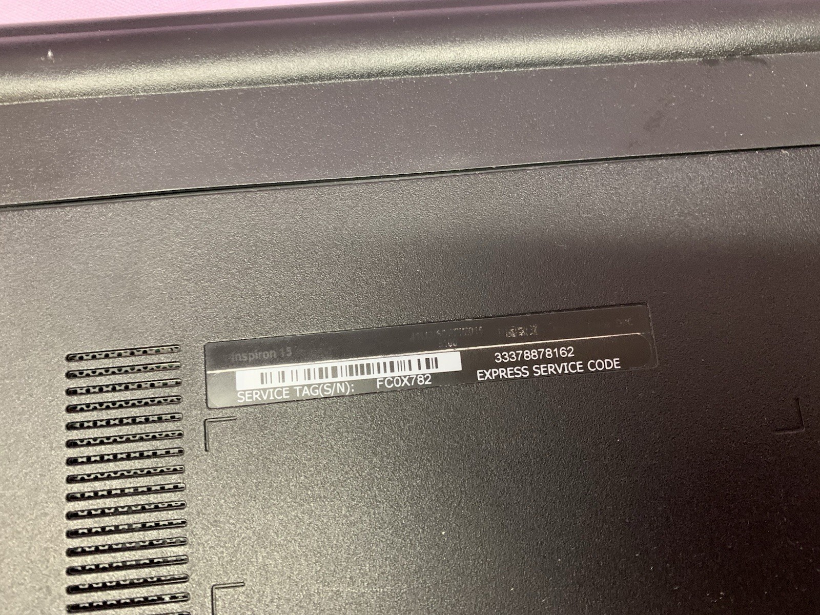 Dell Inspiron 15 P47F 15.6″ Laptop. Read Description