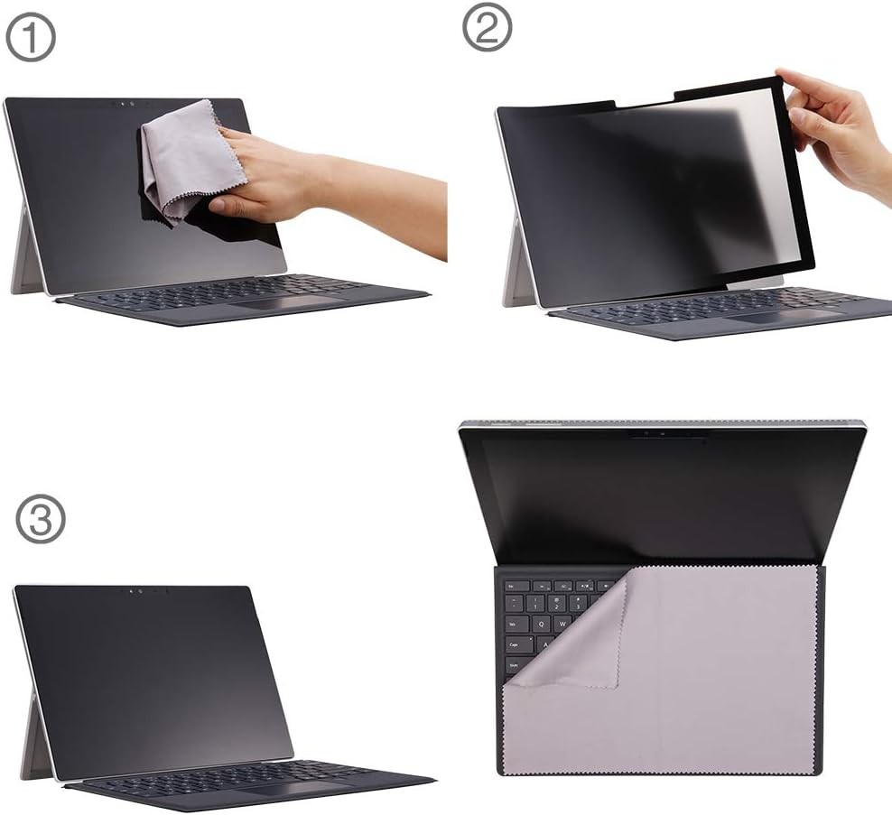 Microsoft Surface Laptop 3/4/5 th Gen 13.5 inch Fully Removable Privacy Screen F