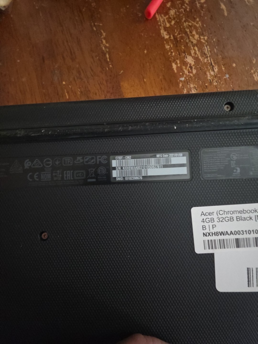 Acer Chromebook 311 ‎C733T 11.6″ (32 GB SSD, Intel Celeron N4020, 1.10 GHz
