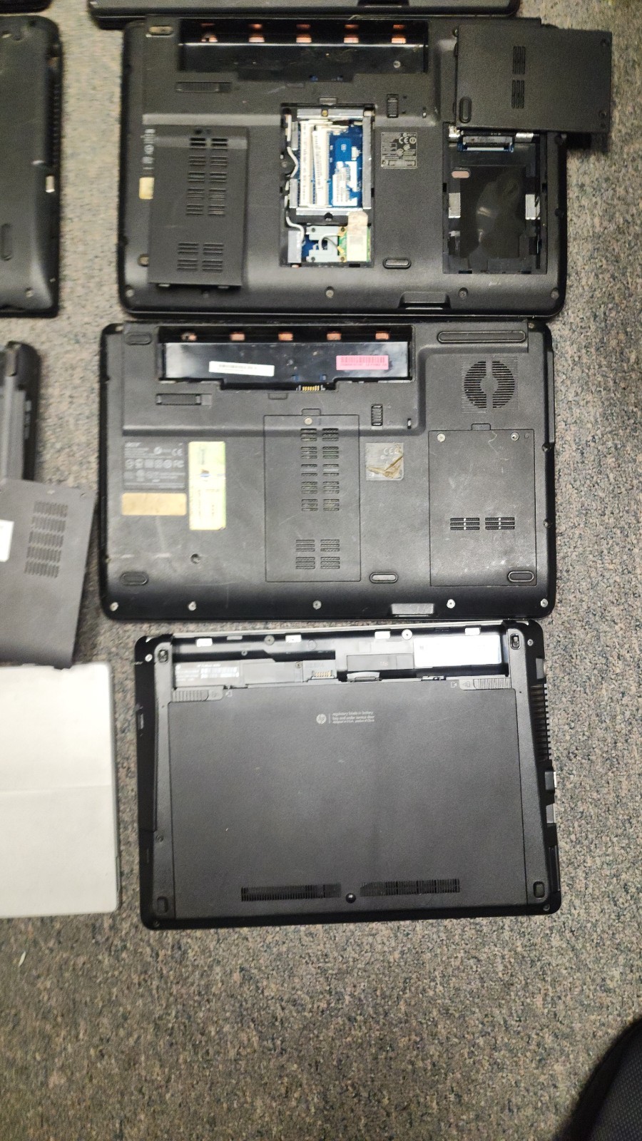 MIXED LOT OF 8 LAPTOPS FOR PARTS OR REPAIR !!! READ DESCRIPTION!!!