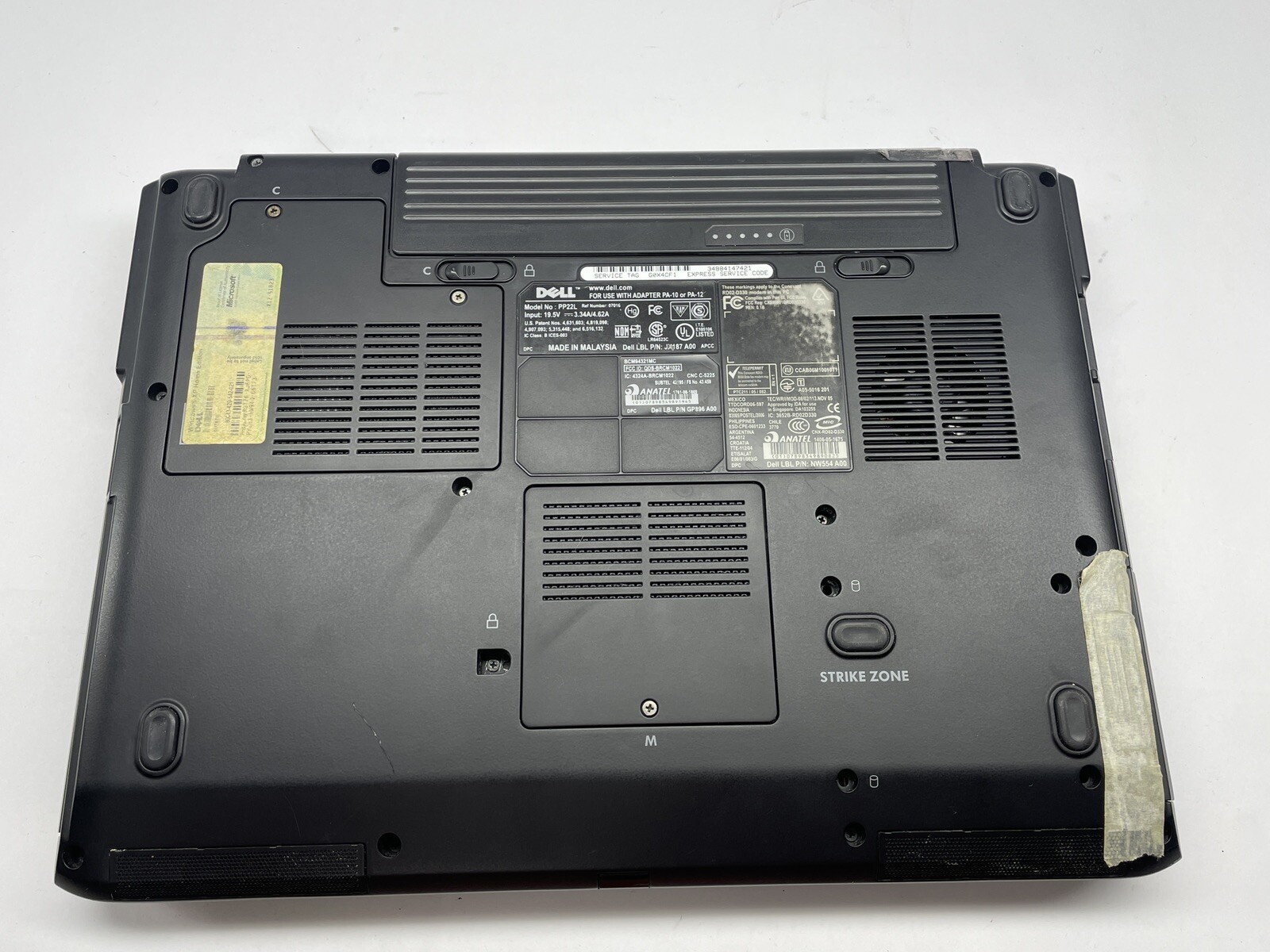 Dell Vostro 1500 15.4in. Notebook/Laptop – Black – PP22L See BIOS Pics