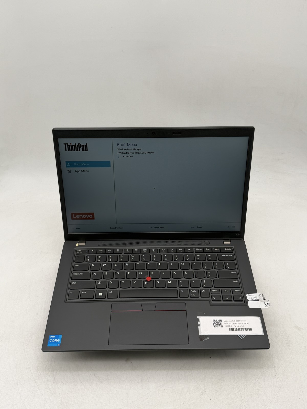 Lenovo ThinkPad L14 (Gen 4) 14″ i5-1335U 8GB 256GB |NO OS Read|