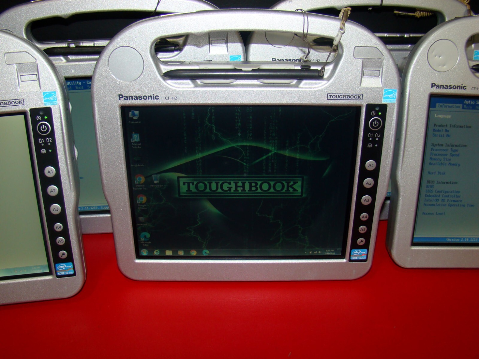 Panasonic CF-H2 i5 1.80GHz Win7 Touchscreen WIFI BlueTooth CF-H2FRJHK1M Tablet