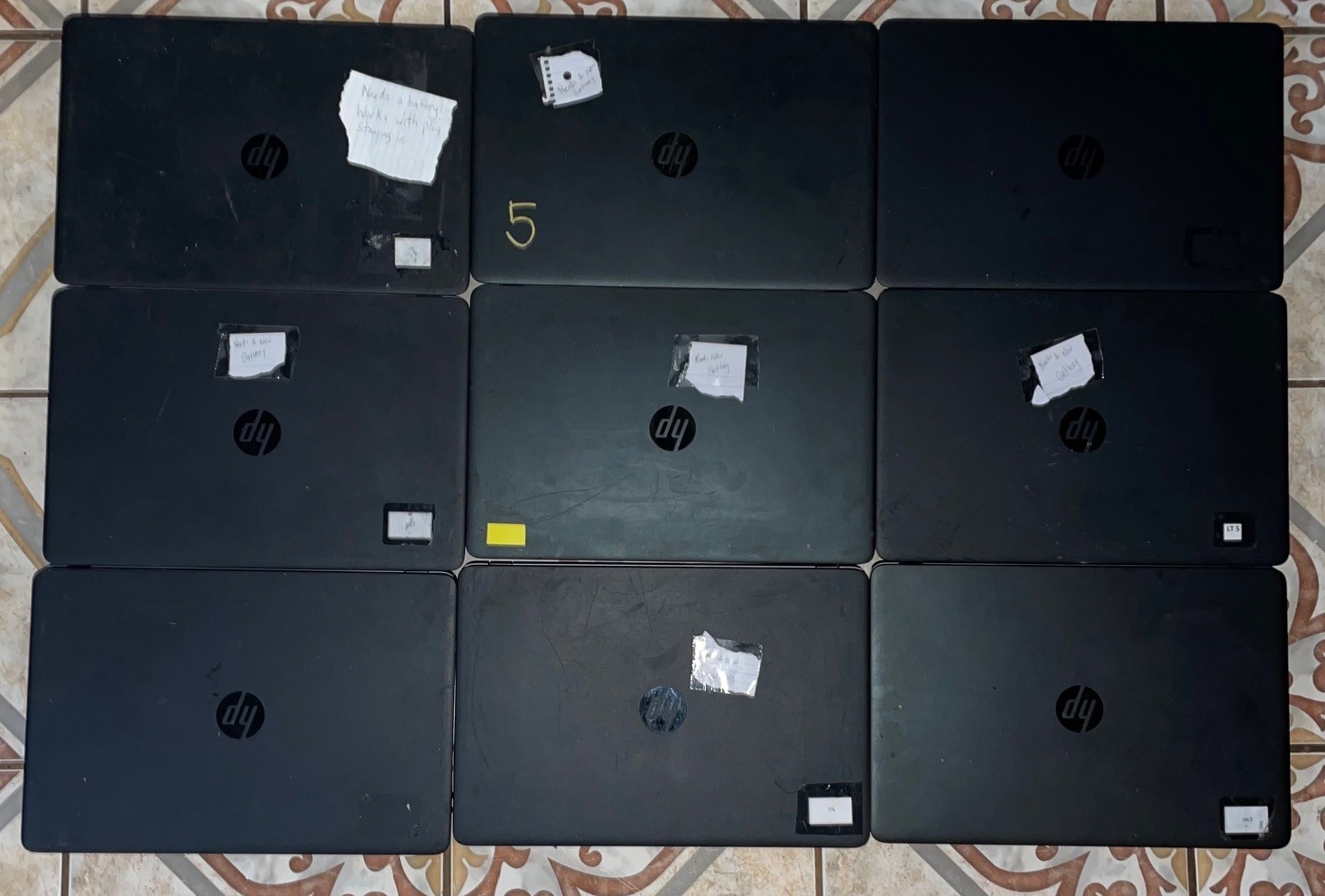 LOT 9-HP PROBOOK 450 G1 15.6″ GLOSSY CORE i5-4200M@2.50GHz 4GB RAM 500GB WINS 10