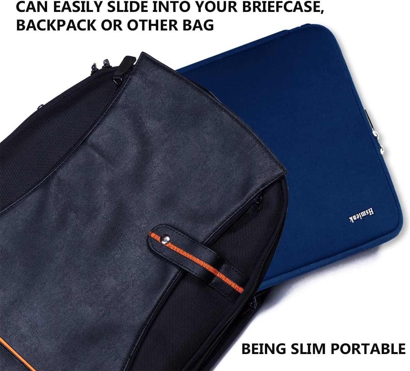 15.6 Inch Laptop Sleeve, Durable Shockproof Protective Cover for 15.6″ HP, ASUS,