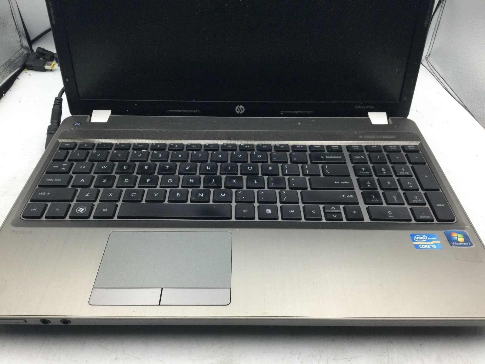 HP PROBOOK 4530S – FOR PARTS/NO POWER – INTEL I5 – NO RAM – NO OS -READ DESC- BB