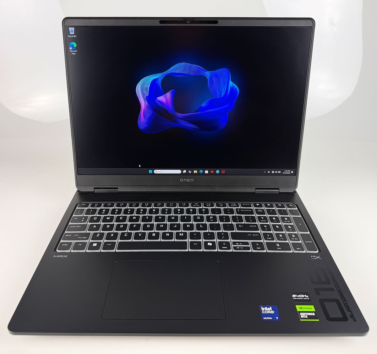 HP OMEN MAX Ultra 7 255HX, 16GB, 512B, 16″ RTX 5080 16GB Gaming Laptop – Used