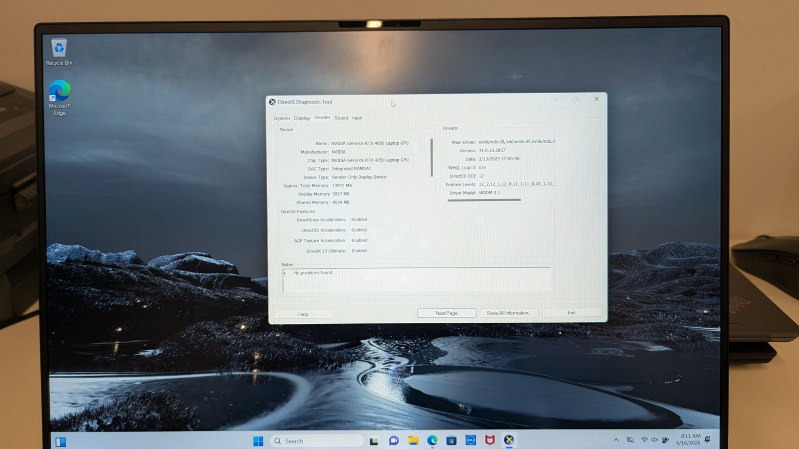 Dell XPS 17 9730 Laptop i7-13700H 16GB RAM 512GB NVMe Win 11 RTX 4050