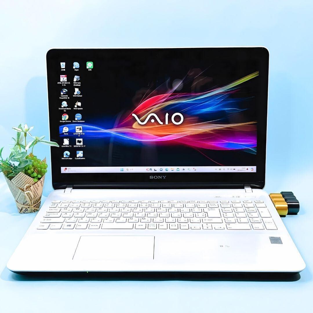 VAIO i7 8GB SSHD1TB Windows11 Laptop Core i7-4500U DDR3 8GB Home appliances g02
