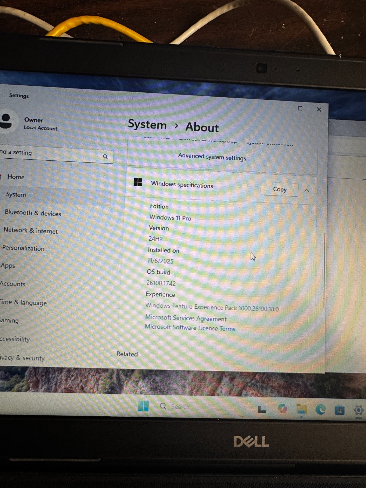 Dell Latitude 3580 Core i5-7200U, 8GB RAM, 500GB SSD, Win11 PRO #3399