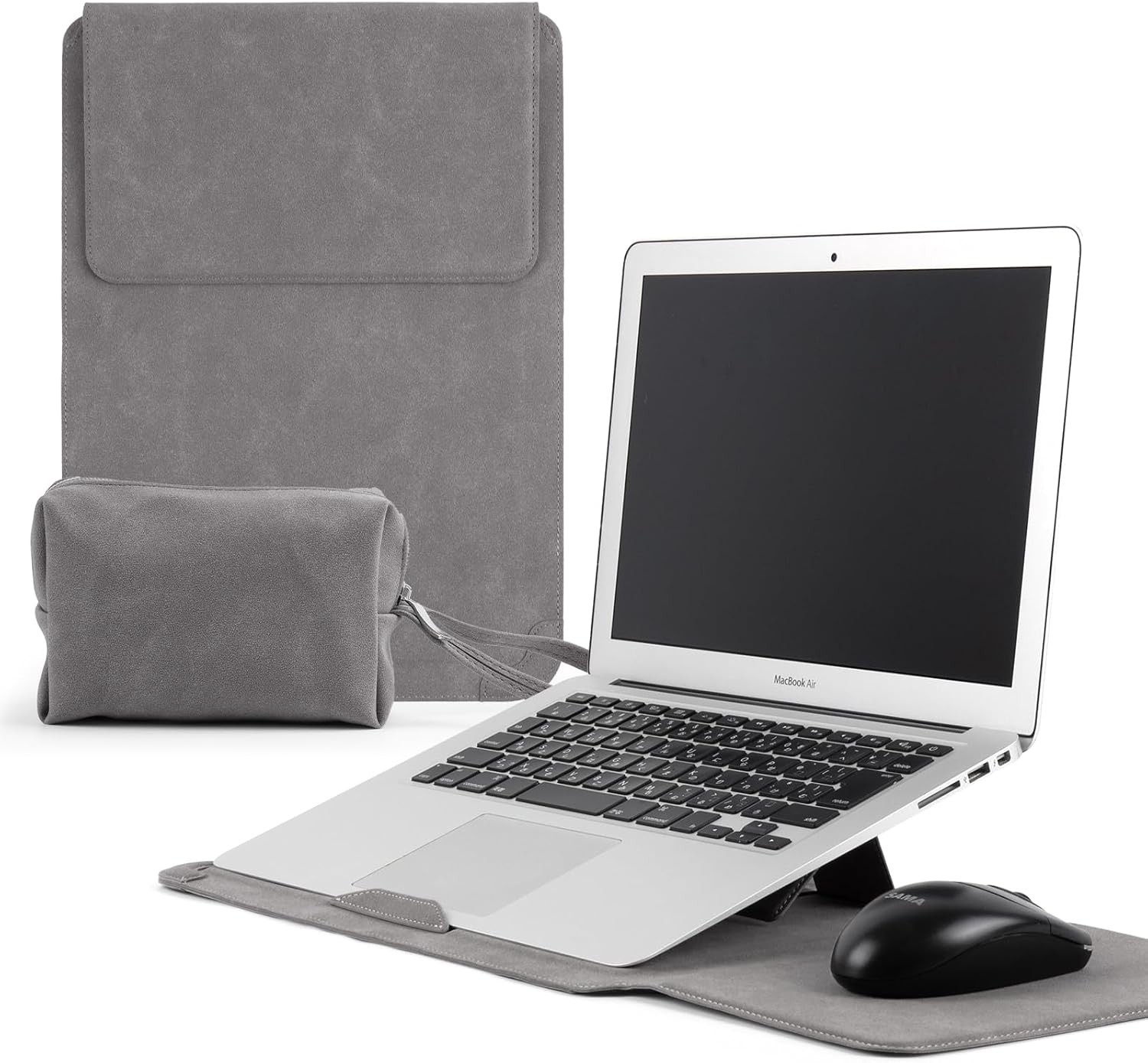 15-16″ Laptop Sleeve for MacBook Pro 16″ M5/M4/M3/M2/M1Pro/Max, Air 15″, Grey