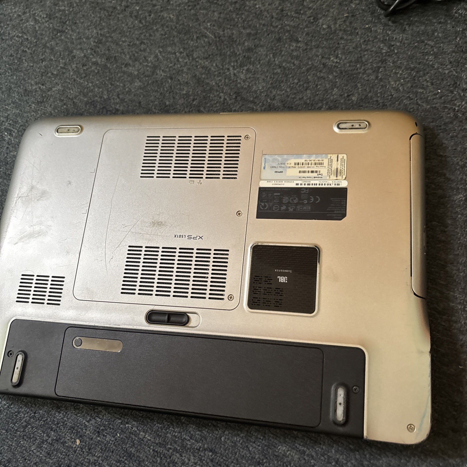 Dell XPS L501X Laptop 600gb HDD 6gb RAM *No Battery DVD Not Working *