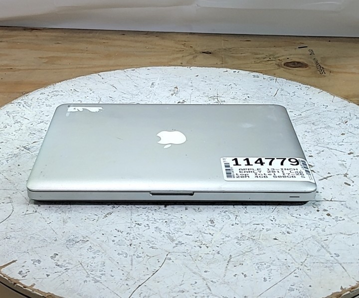 APPLE A1278 13-INCH, EARLY 2011 Laptop Intel I7-2620M 4GB 500GB SEE NOTES