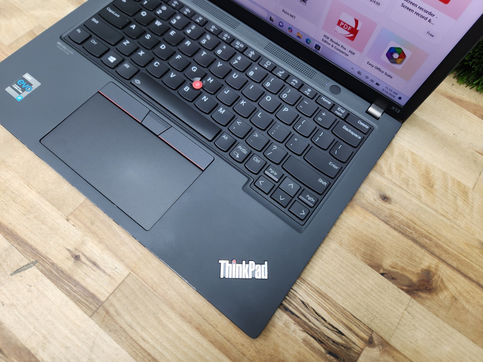 Lenovo ThinkPad X13 Gen 2 13.3″ FHD+ i7-1185G7 16GB 256GB SSD Windows 11 Pro ~