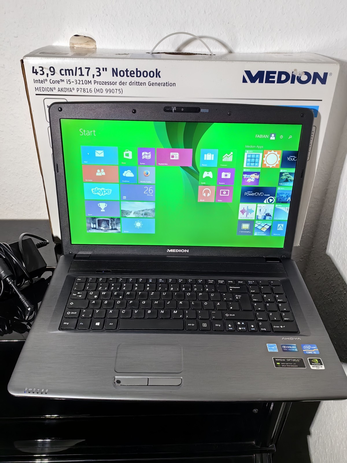 17.3″ Medion Akoya P7816 Notebook Intel i5 MD99075 Laptop PC USB