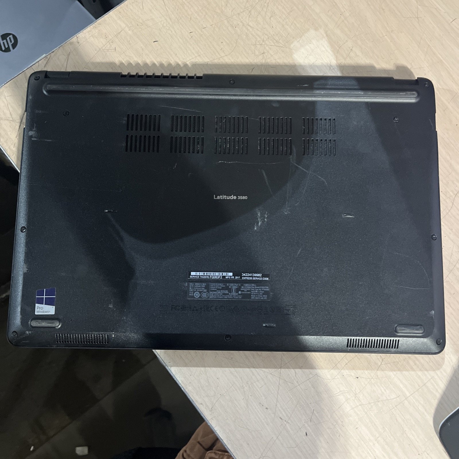 DELL LATITUDE 3580 INTEL CORE I5-7200U 2.50GHZ 8GB RAM NO HD