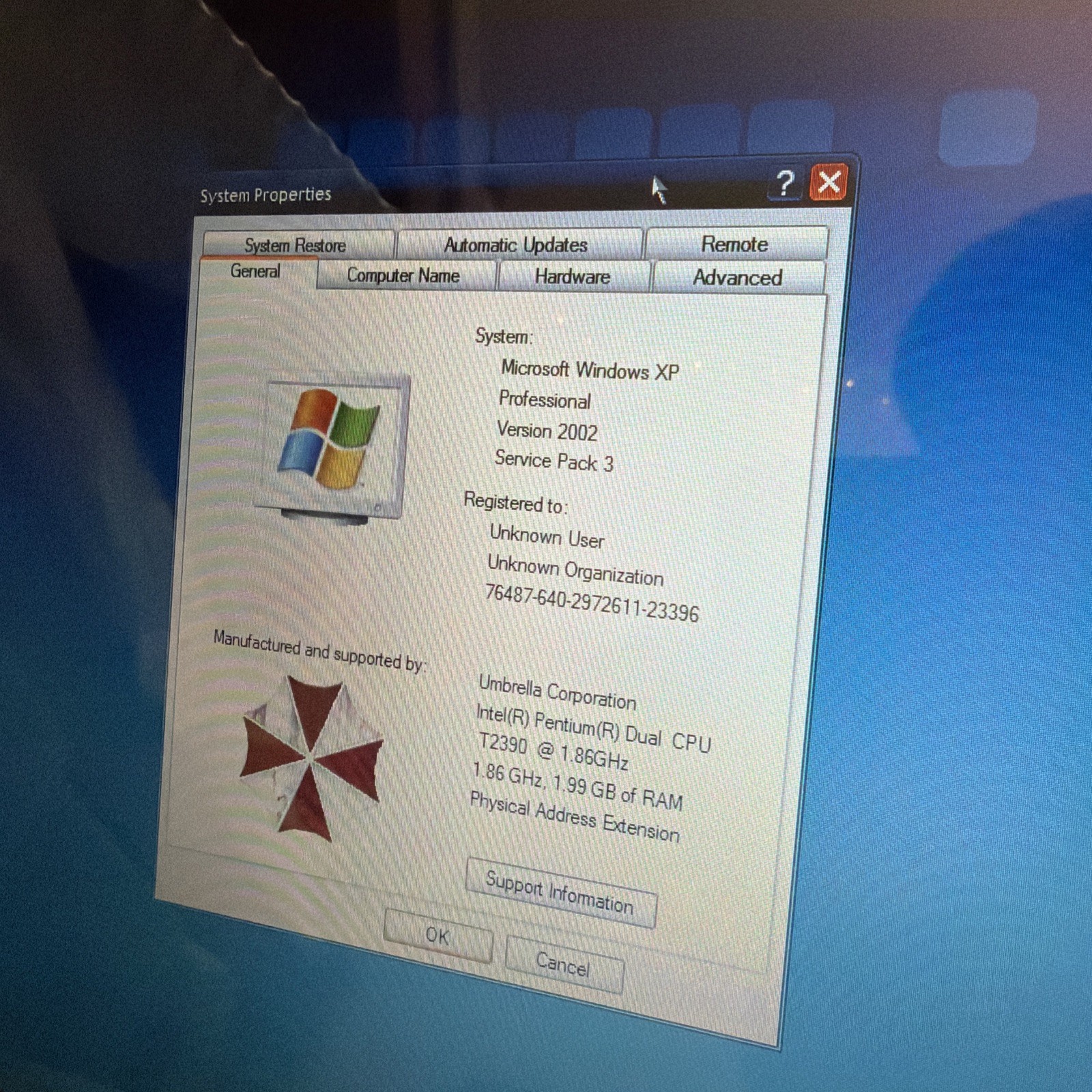 Compaq Presario C700 Windows XP Laptop Intel Pentium T2390 1.83GHz 160gb HDD 2GB