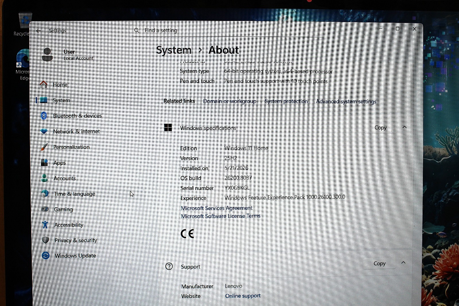 Lenovo YOGA 7 2-In-1 Computer With Box- Keyboard and Mouse