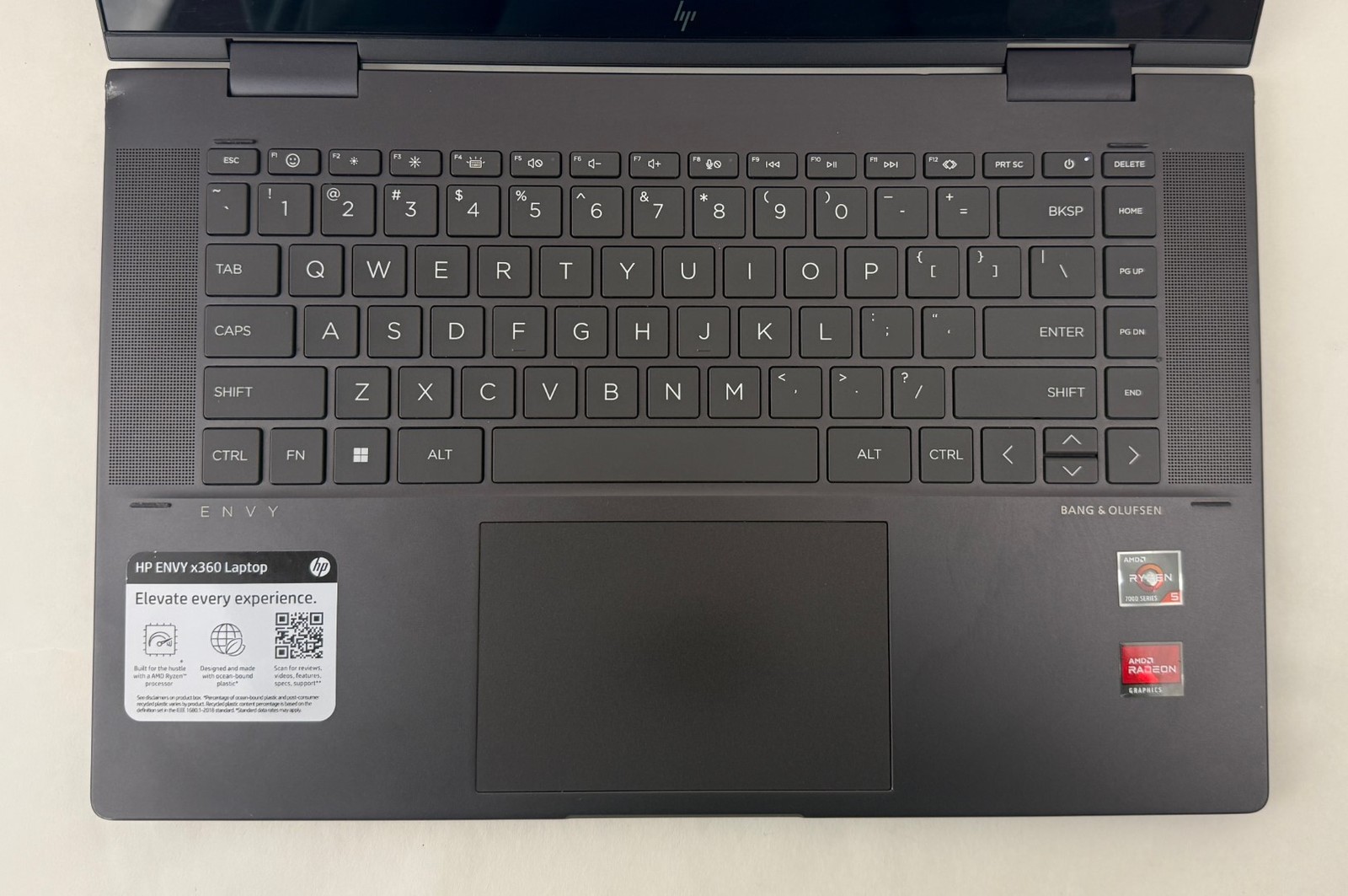 HP Envy x360 15-FH0013DX 15.6″ FHD Touch Ryzen 5 7530U 8GB 256GB W11H 2in1 -Dent