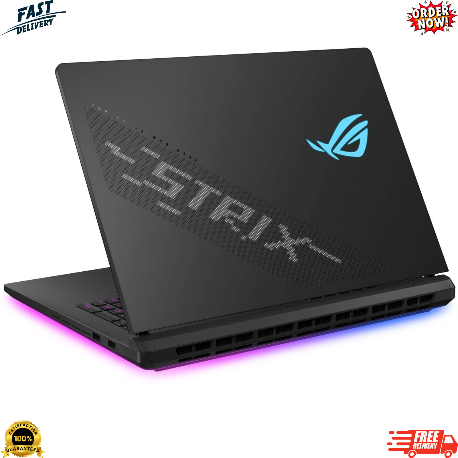 ASUS ROG Strix Scar 18 (2025) Gaming Laptop, 18” Nebula HDR 16:10 Black