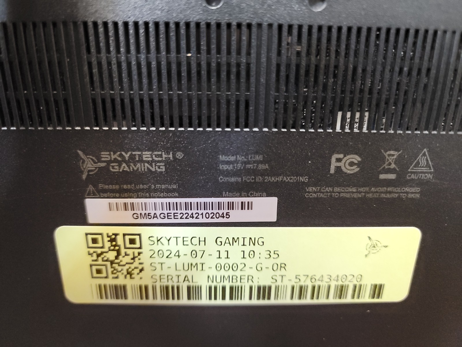 Skytech Gaming Lumi Core i5 12450H NVIDIA GeForce RTX 3050 Windows 11