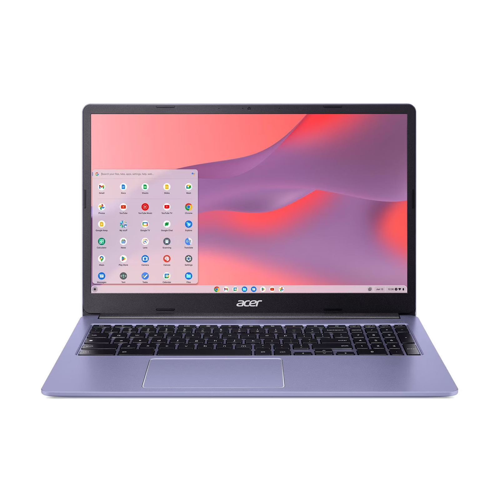 Restored Chromebook 315 15.6in Intel N4500 4GB 64GB eMMC Purple