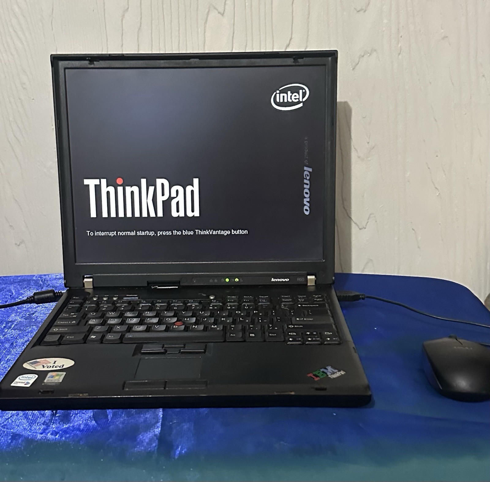 IBM ThinkPad Lenovo Type 9457 WinXP Laptop 1.83GHz 1GB RAM w/Charger Never Used!