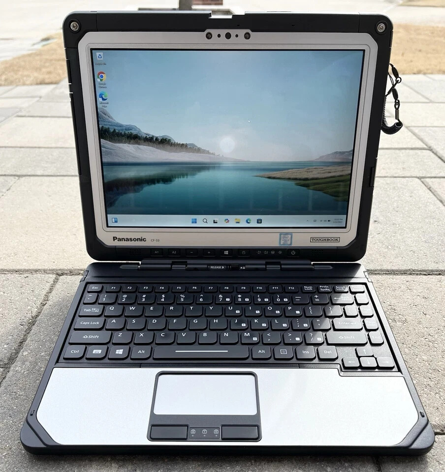 Panasonic Toughbook CF-33 Touch Slim 2.80GHz Core i7-7600U 16GB 512GB SSD Win 11