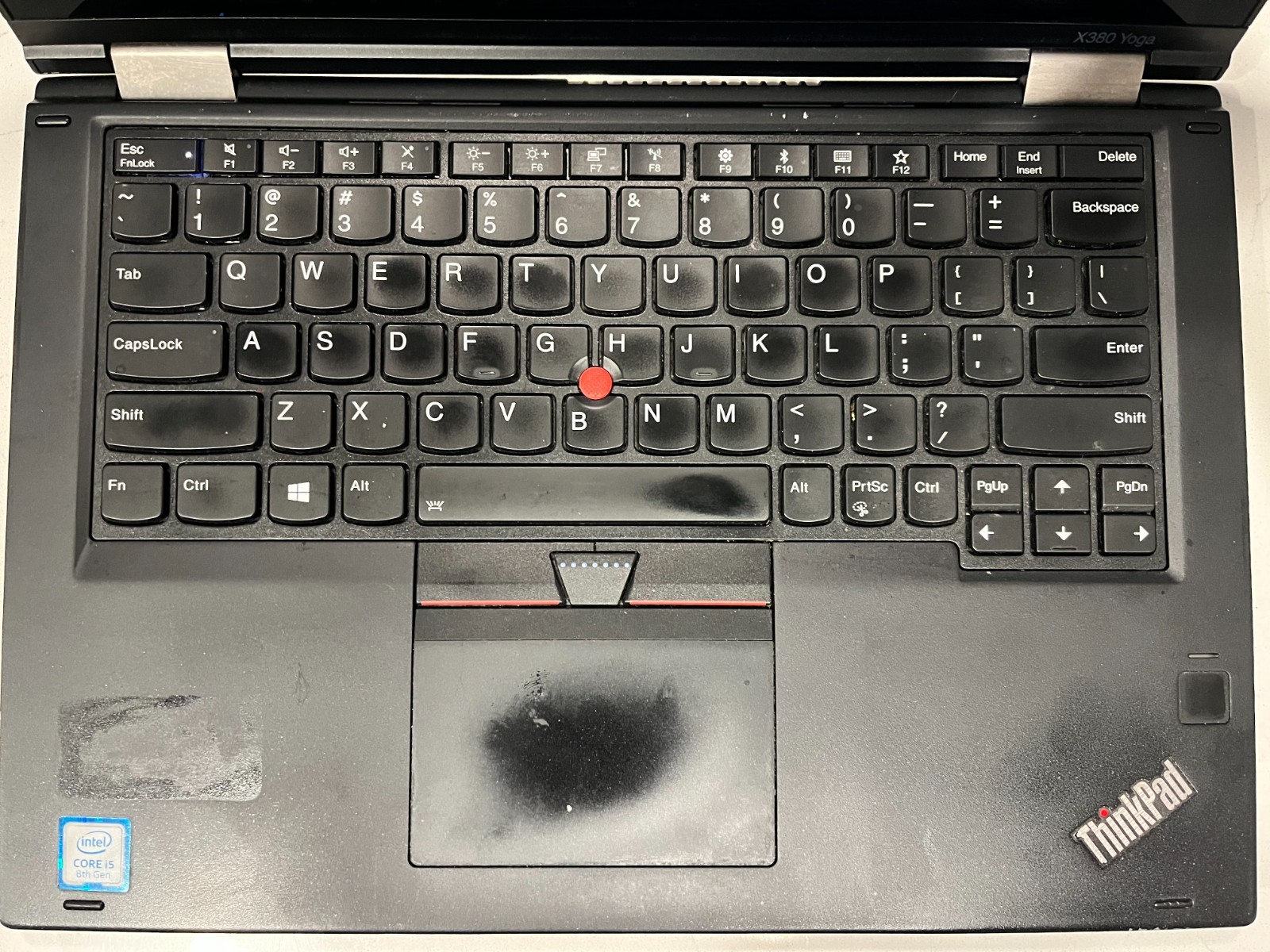 WORKING Lenovo ThinkPad X380 Yoga 13.3″ i5-8250U 128GB SSD 8GB DDR4 Black laptop