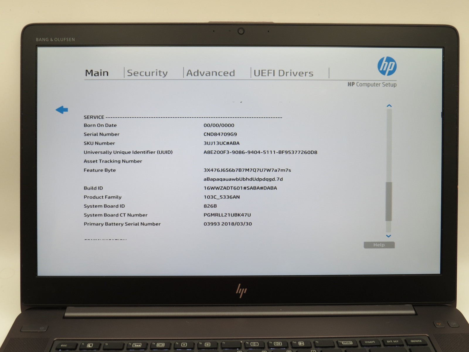 HP Zbook Studio G4 | i7-7820HQ @ 2.9GHz | 16GB / 256GB m2 | 15″ | No OS/AC