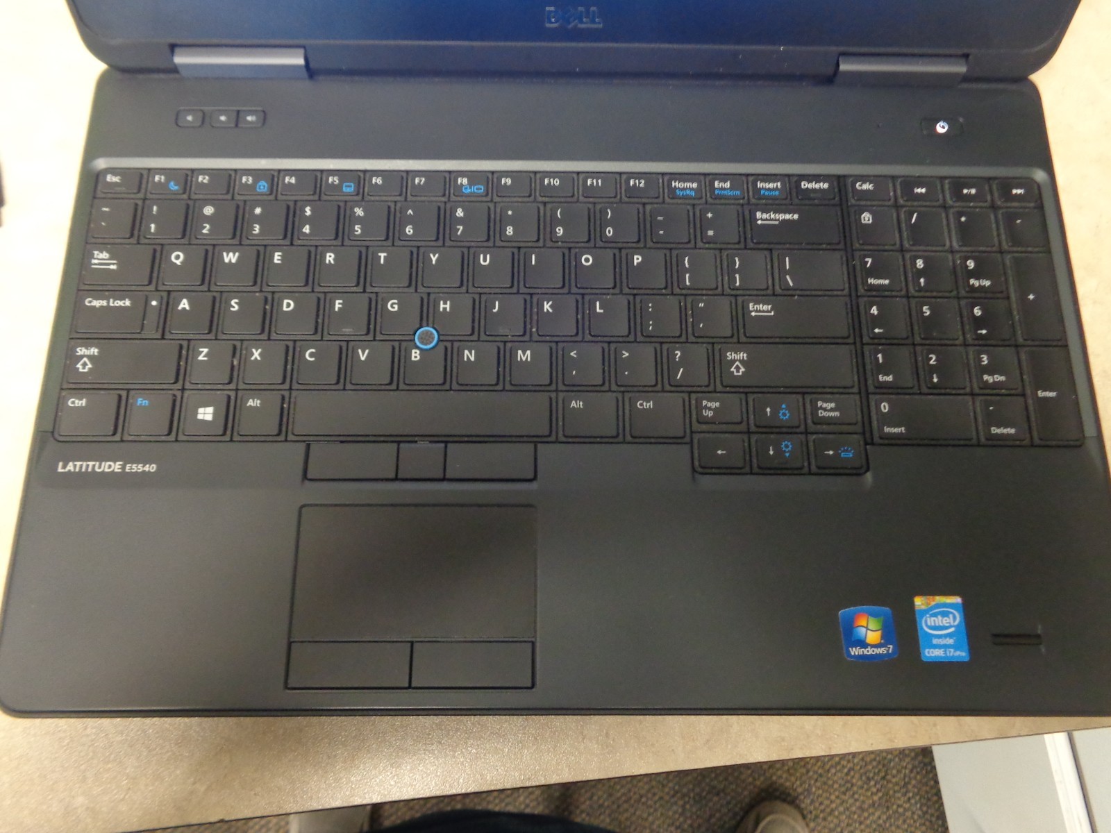 Dell Latitude E5540 Intel Core I7-4600U 2.10 GHZ 8 GB RAM 500 HDD Win 10 Pro