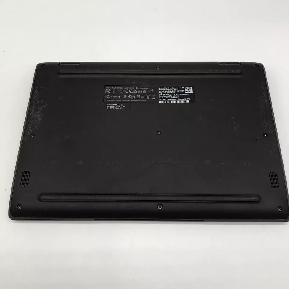 Lenovo Chromebook 100e 2nd Gen 11.6″ 4gb 32GB SSD , Black
