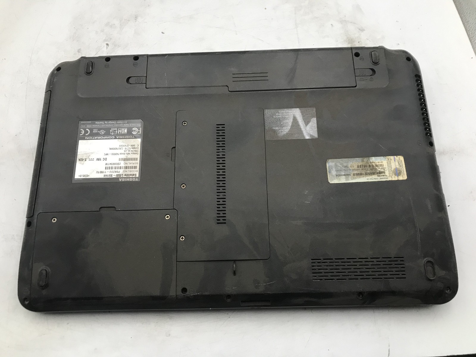 TOSHIBA SATELLITE L655 S5144 – FOR PARTS/REPAIR – INTEL I5 480M – NO RAM-READ-BB