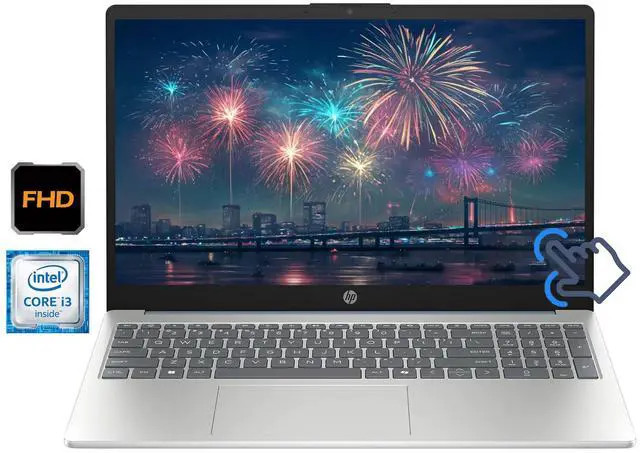 HP Essential 15.6 in IPS Full Touch Intel core i3-N305 16GB RAM 512GB PCIe Gen
