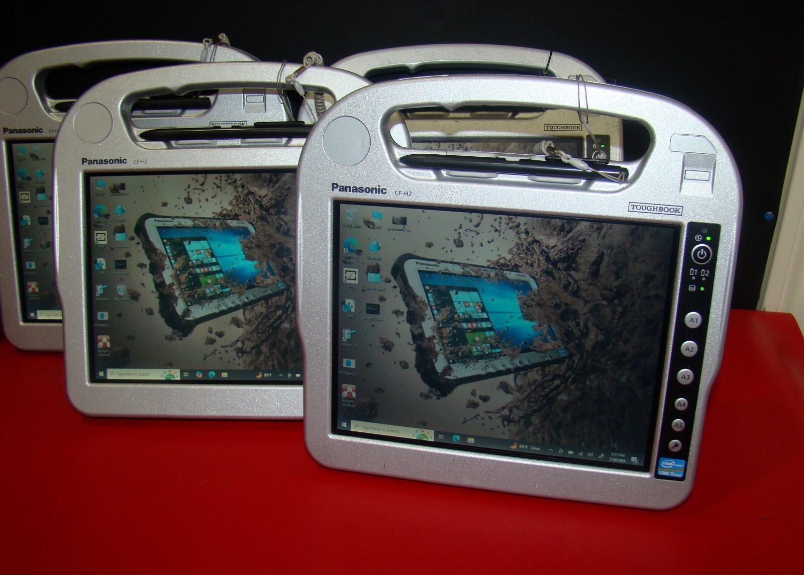 Panasonic Toughbook CF-H2 i5 1.90GHz Win10 64 Touch WIFI BlueTooth CF-H2PAEBK1M