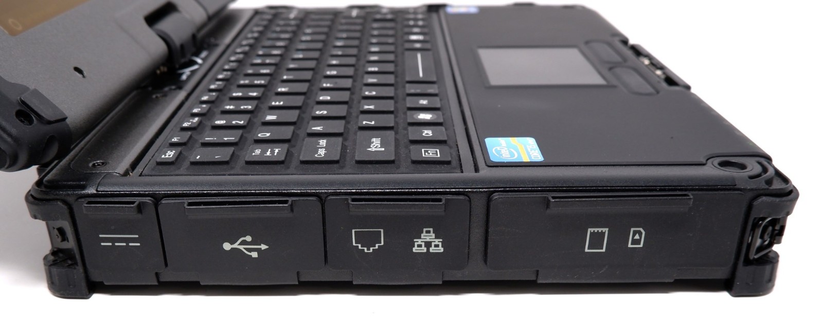 GETAC V100 10.4″ MULTITOUCH RUGGED NOTEBOOK, I5-3320M,500GB,4GB,WIN10P – READ!