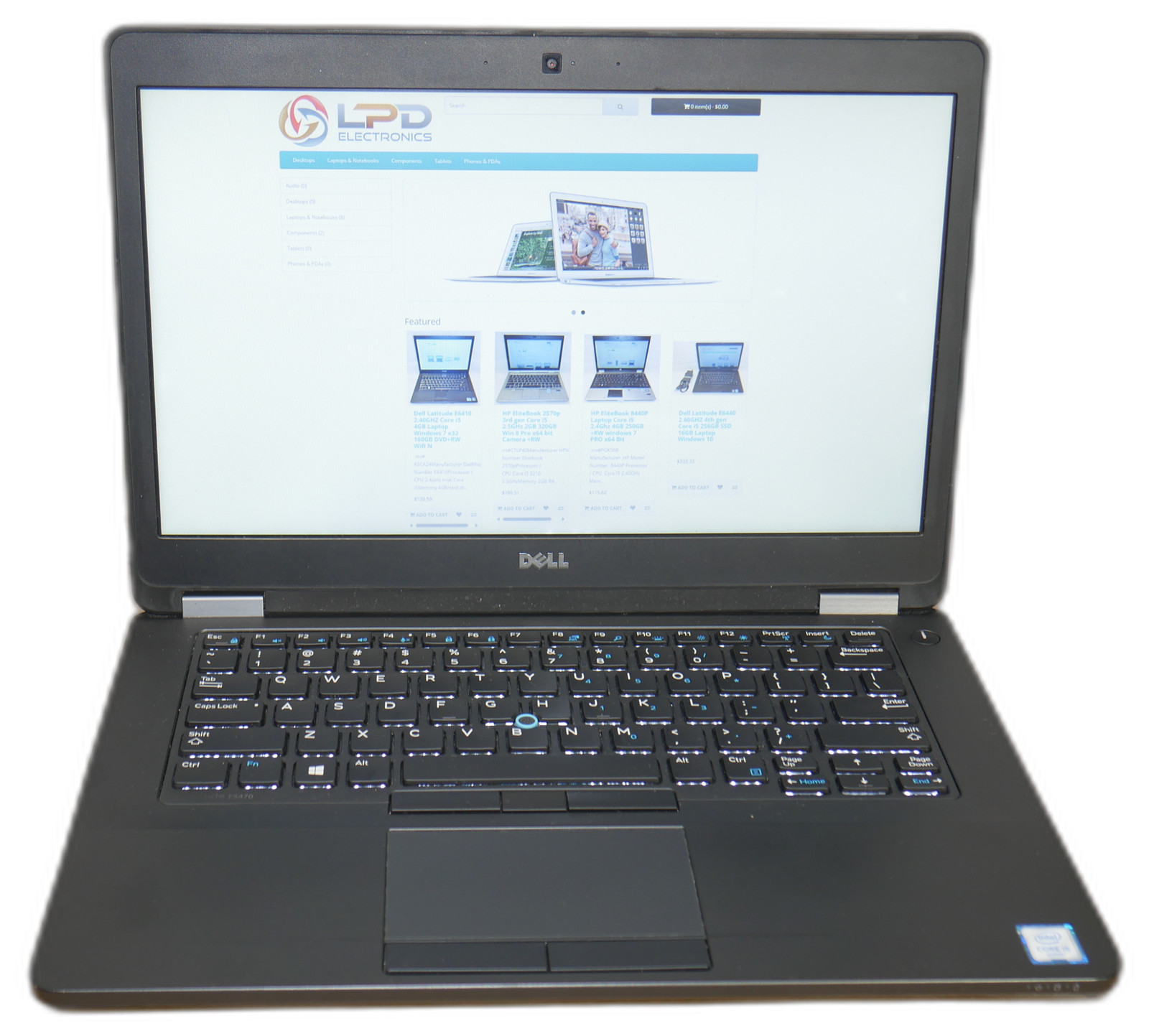 Dell Latitude E5470 Core i5-6300U 2.40GHz 8 GB 128GB SSD 14″ Win 10 Home VD