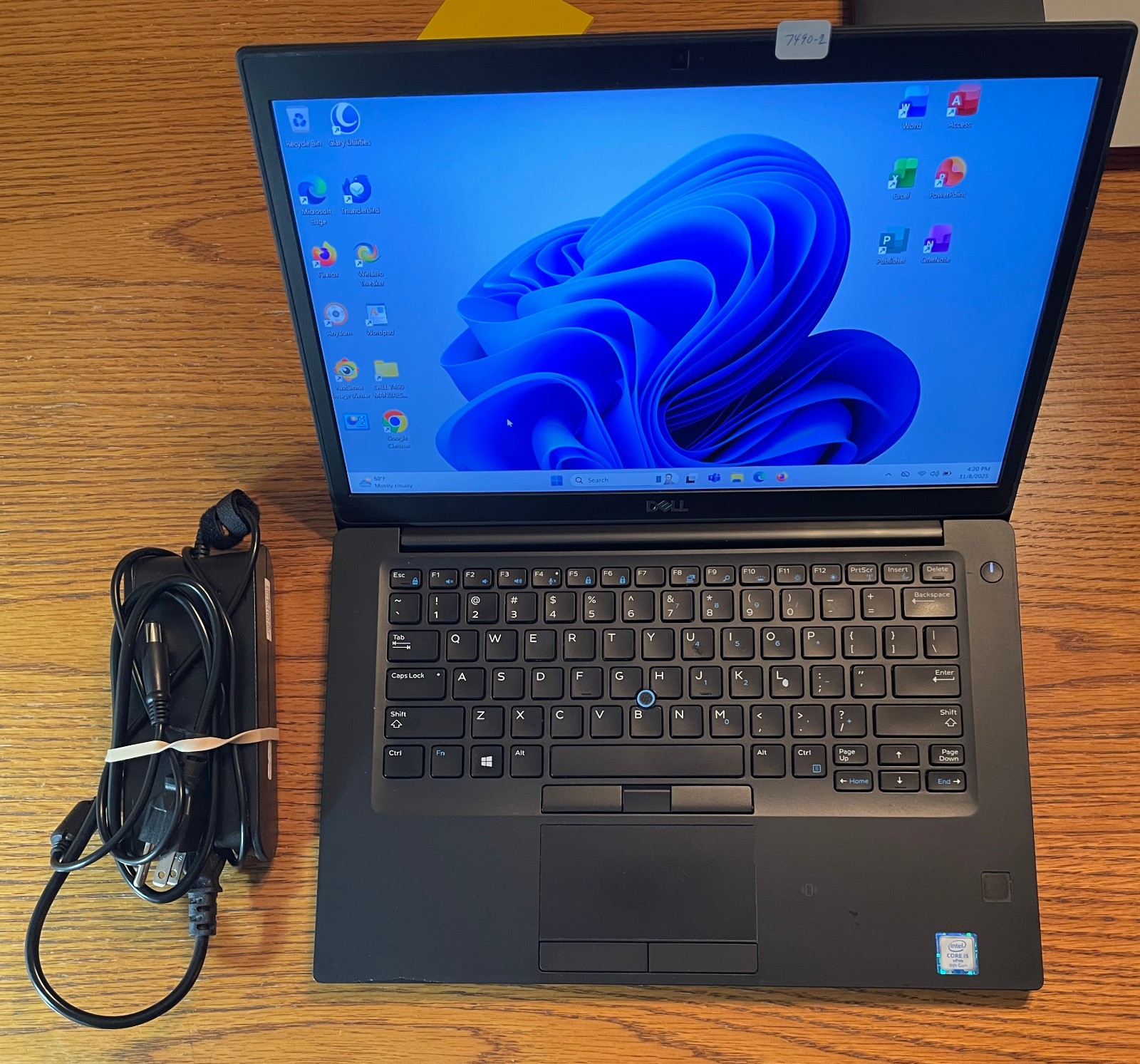 Dell 7490 14″ Laptop i5 *TOUCH* 16GB/512gb+1tb/Win11 Pro 25H2+Office 2021-2 MORE