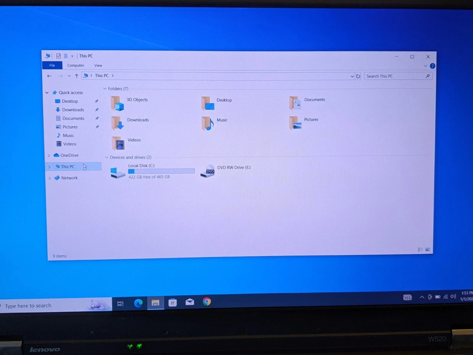 Lenovo ThinkPad W520 15.6” Laptop Intel i7-2760QM 32GB RAM 500GB SSD Win 10 Pro