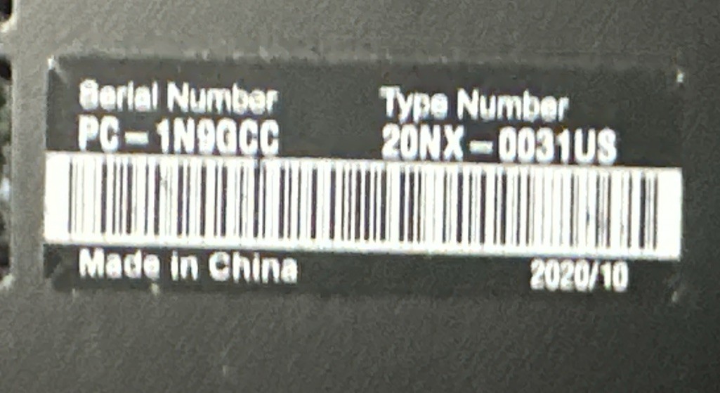 Lenovo ThinkPad T490s i7-8665U 1.9GHz 16GB 512GB NVMe 14″ W11P Laptop