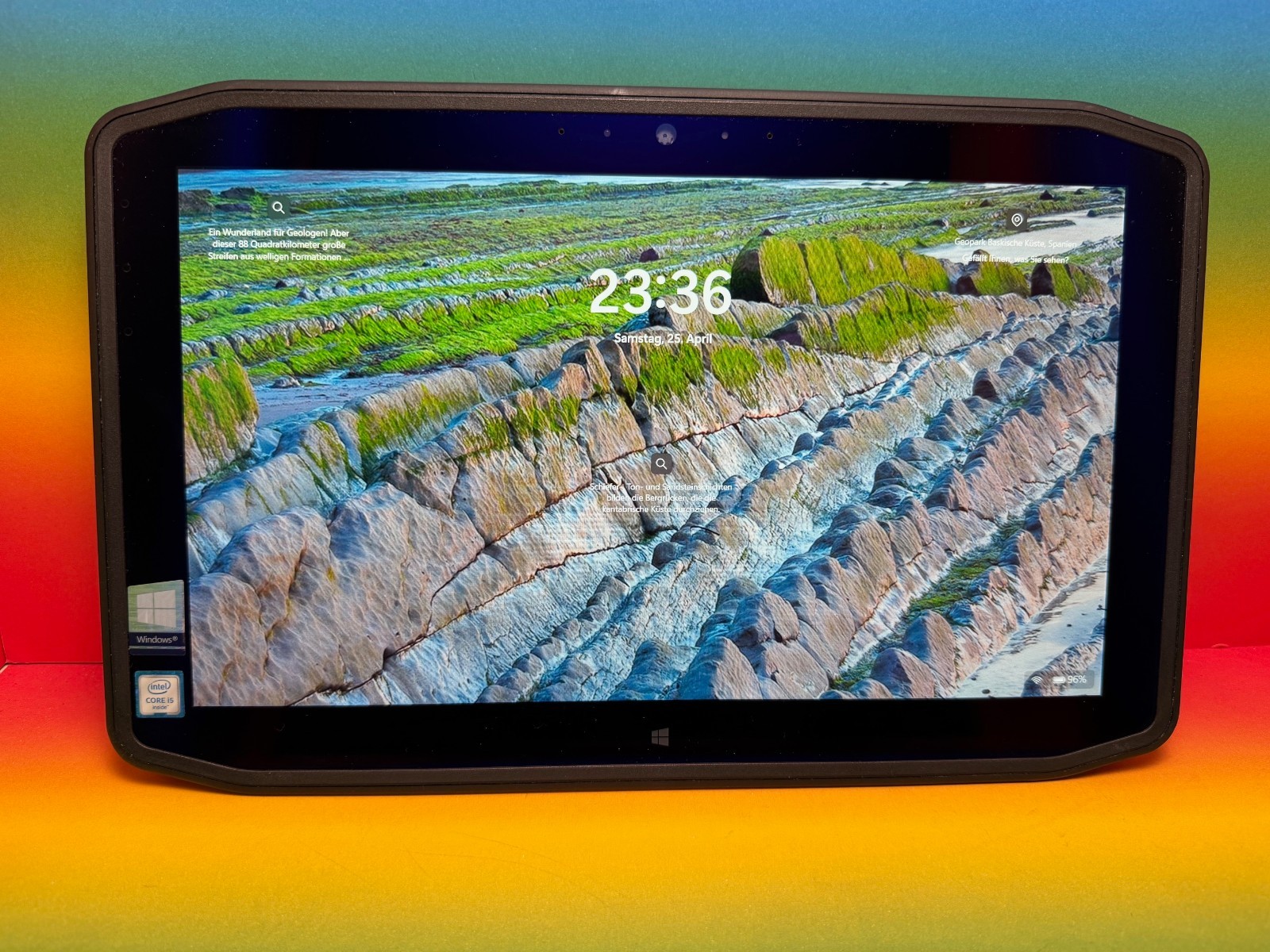 Zebra Xplore iX125R1 Rugged Tablet i5-6200U 8GB 256GB Win 11Pro 12.5″ Stylus LTE