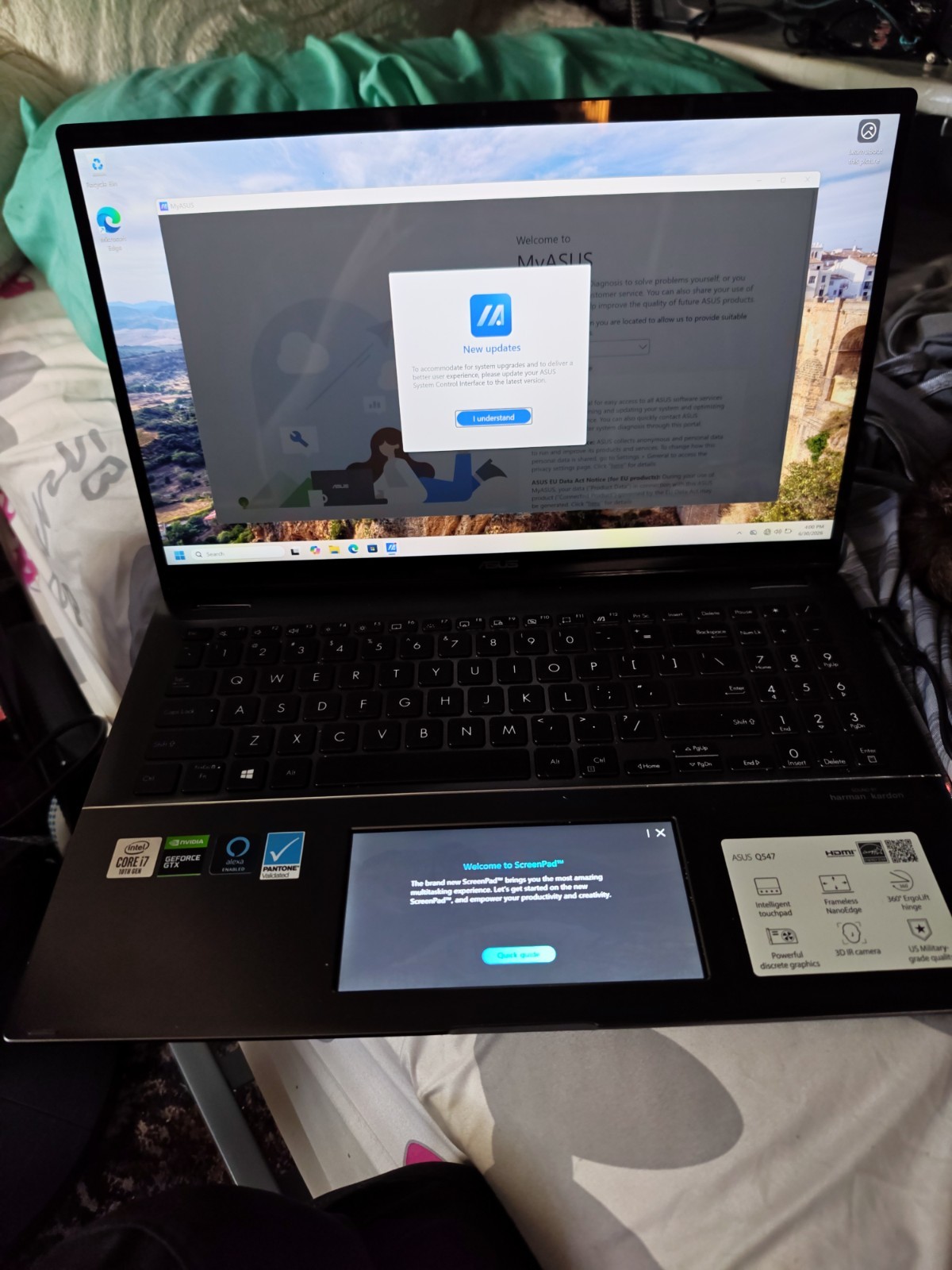 ASUS ZenBook Flip 15 Q547 2-in-1 Laptop – i7-10510U, GTX 1050, 16GB RAM, 1TB SSD
