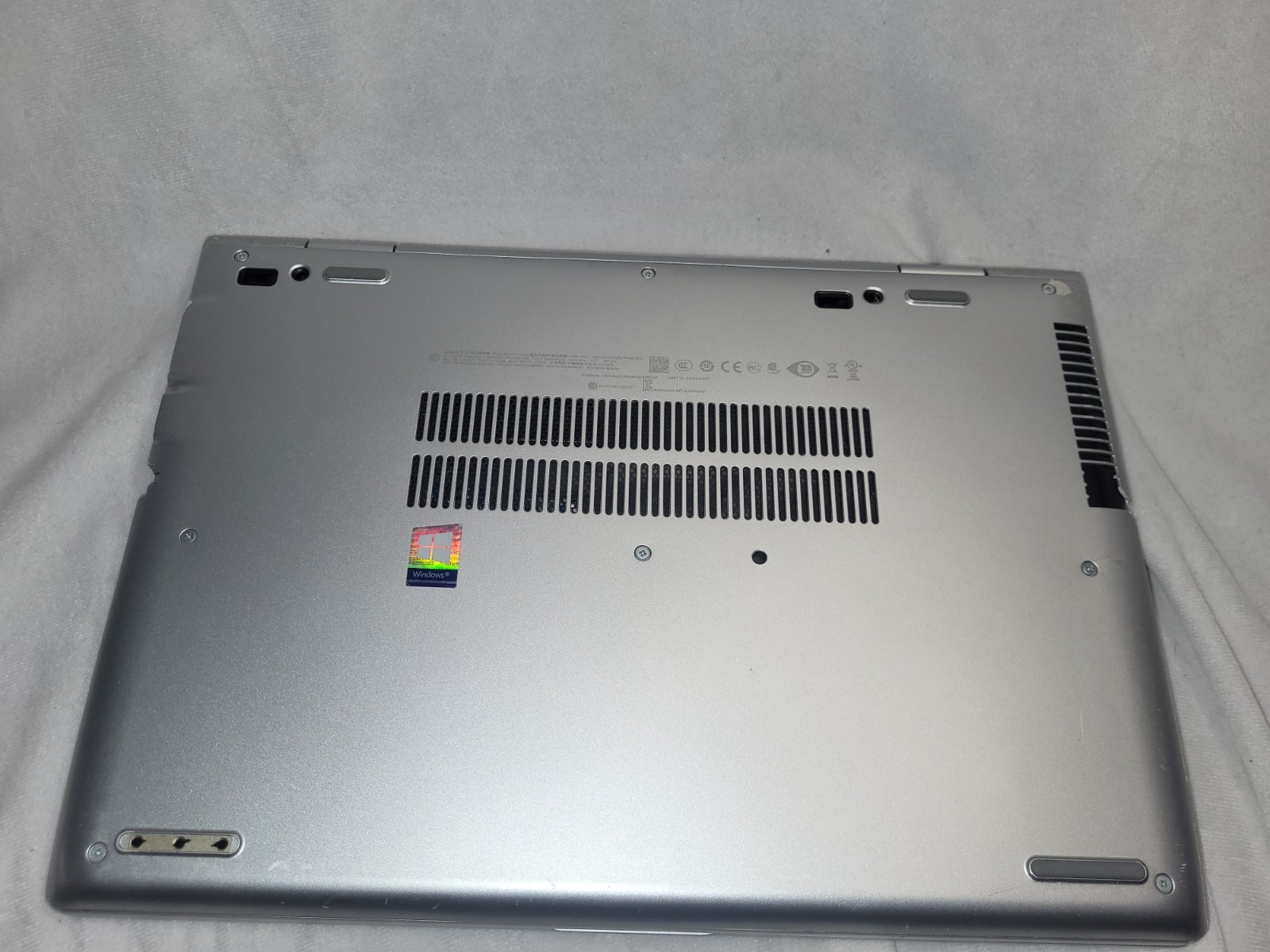HP ProBook 645 G4 Ryzen 5 Pro 2500u 2.0GHz 8GB RAM Touch Screen -No hard drive