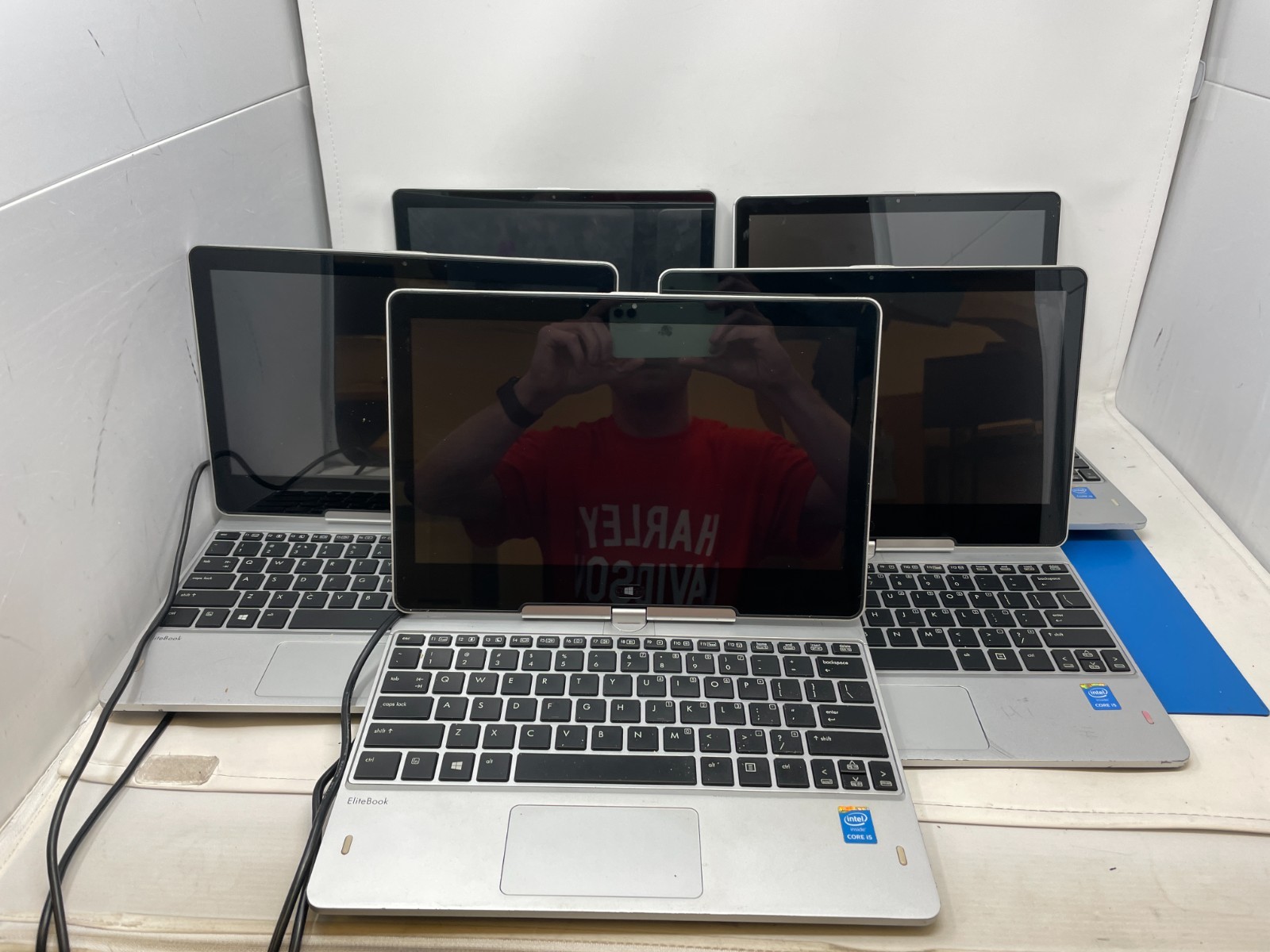 PARTS OR REPAIR: 5 HP EliteBook Revolve 810 G3 – i5 5200U 8GB RAM 256GB SSD