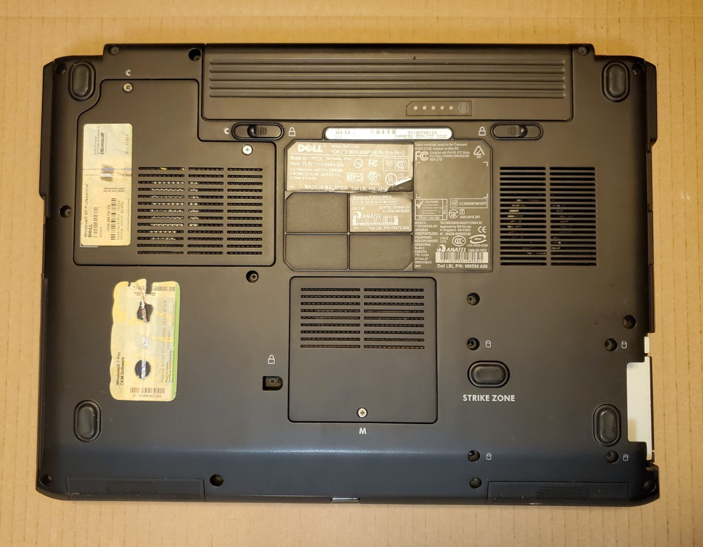 Dell VOSTRO 1500 Retro Gaming Laptop 15.4″ – Intel Core 2 Duo 1.60GHz – 1GB RAM