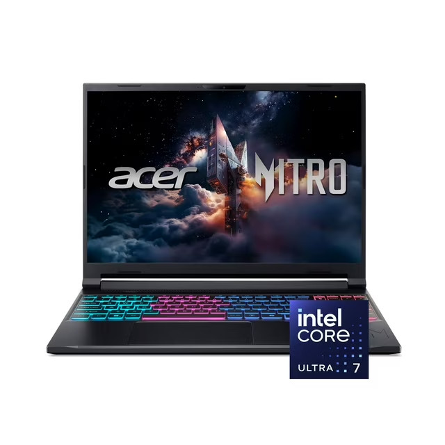 Acer Nitro V 16S Core 7-240H 16GB DDR5 1TB SSD 16″ INCH 180Hz RTX 5060 GAMING